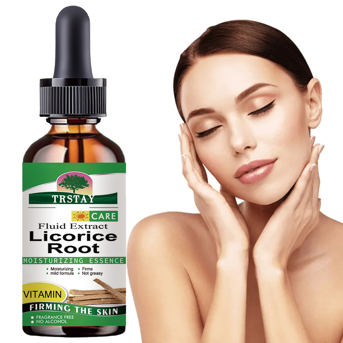 Licorice Root Extract - 5ML/15ML/30ML/50ML/DR.DAVEY Essenza di liquirizia Idratante Siero